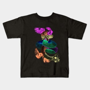 Feathered Serpent Kids T-Shirt